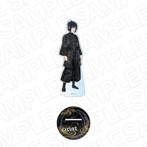 『NARUTO -ナルト- 疾風伝』デカアクリルスタンド うちはサスケ ブラックコーデ ver.